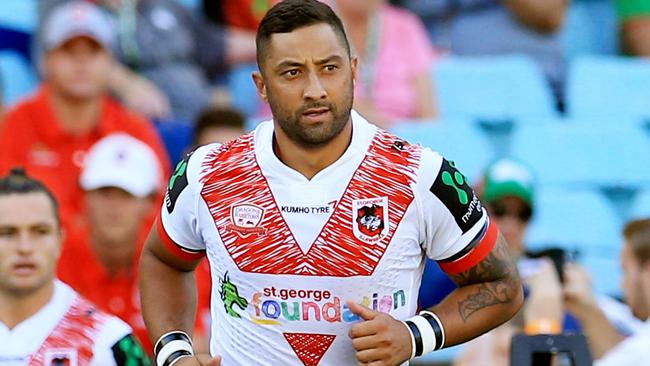 Benji Marshall was told by coach Paul McGregor, the Dragons can’t afford him in 2017. pic Mark Evans