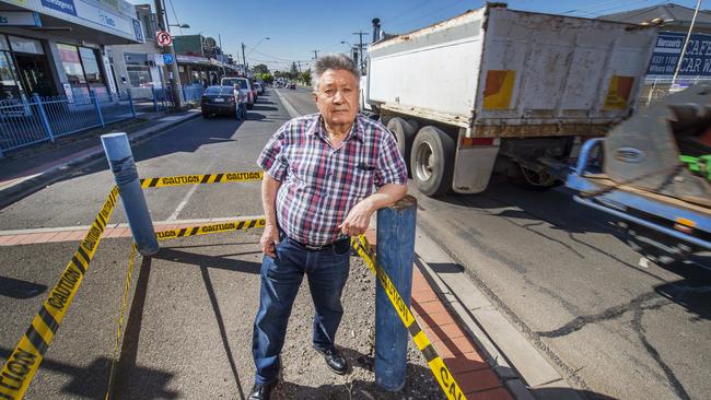 Shoppers are fed up with the state of their shopping strips in Avondale Heights and Keilor East. Picture: Rob Leeson.