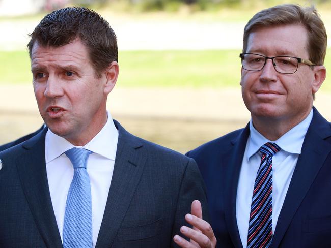 Troy Grant was Former Premier Mike Baird’s deputy. Picture: Jonathan Ng