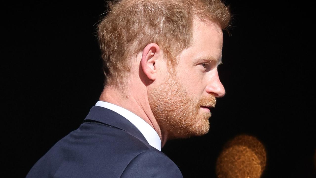 Prince Harry arrives at The Invictus Games Foundation 10th Anniversary Service at St Paul's Cathedral. Picture: Chris Jackson/Getty Images for Invictus Games Foundation