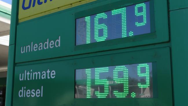 Motorists have been reeling from high petrol prices. Picture: Mike Dugdale