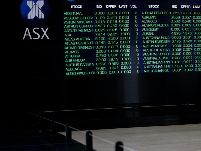 SYDNEY, AUSTRALIA - NewsWire Photos APRIL 17, 2025: ASX stock. Picture: NewsWire / Nikki Short
