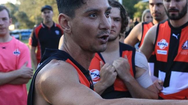 Robbie Nahas (North Ringwood) is among the coaches to recommit for next season. Picture: Davis Harrigan