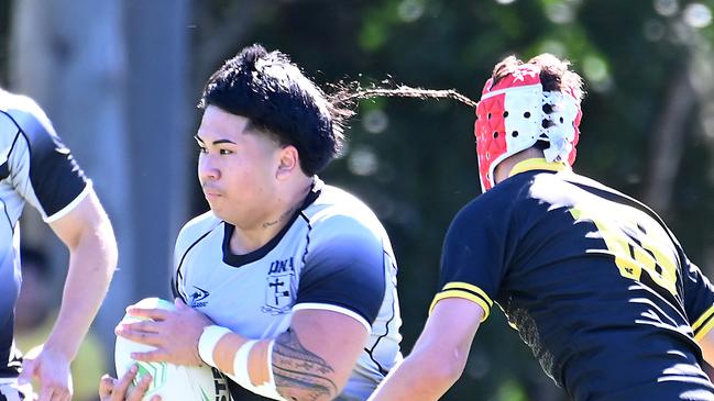 AIC First XIII rugby league game Iona v St Laurence's CollegeSaturday July 20, 2024. Picture, John Gass