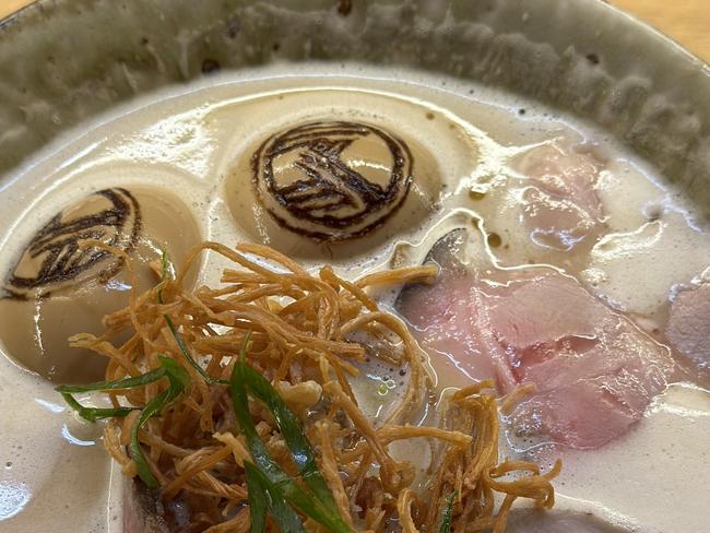 The Mouth headed to Michelin-recommended ramen restaurant Mensho at 2 Temperance Lane, Sydney. Picture: Supplied