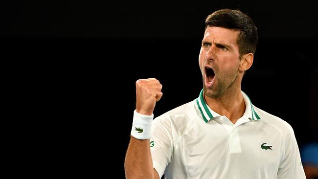 Novak Djokovic hopes to compete at next week’s Australian Open. Picture: Paul Crock/AFP