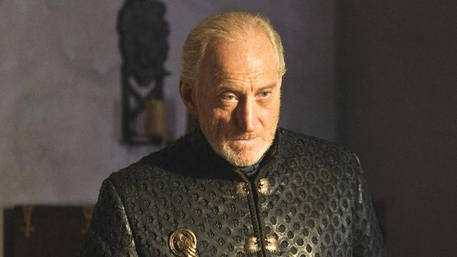 Tywin Lannister got shot on the toilet by his son. How bad is that?