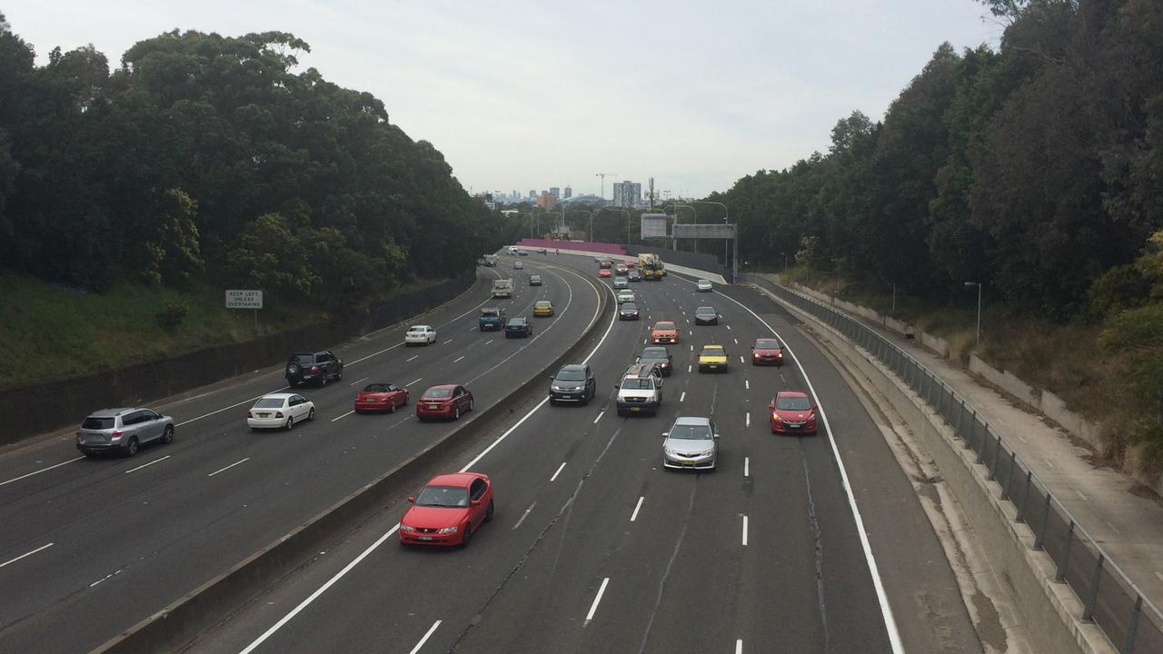 Emergency services were called to the M4 Motorway on Wednesday.