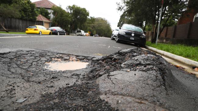 Road authorities are not automatically liable for damage caused by potholes. Picture: John Grainger