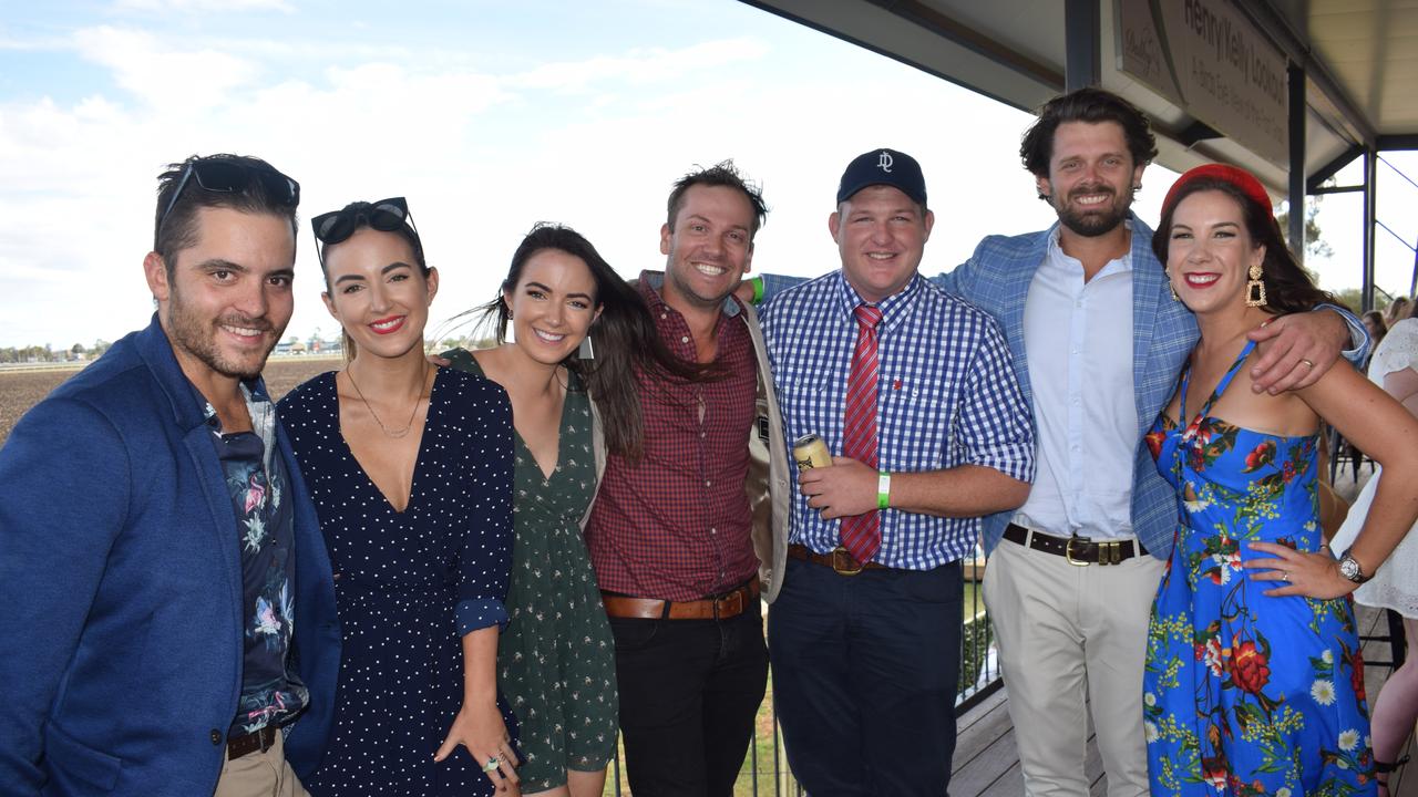 Jeye Comerford, Nicola Callins, Alex Callins, Tom Farmer, Angus Elder, Ben Kendall and Emily Kendall.