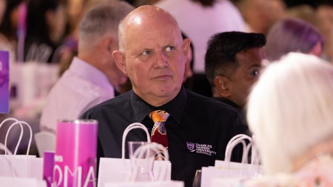 Charles Darwin University Vice Chancellor Scott Bowman at the NT News Woman of the Year Awards 2025. Photo: Georgia Politis