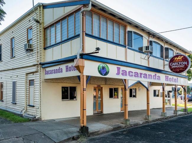 The iconic Jacaranda Hotel is up for sale for the first time in over 55 years. Photo: Dougherty Property