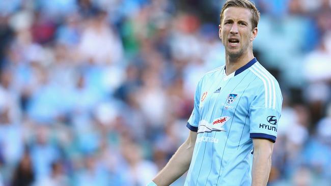 Marc Janko of Sydney FC passed up a chance to play Brazil.