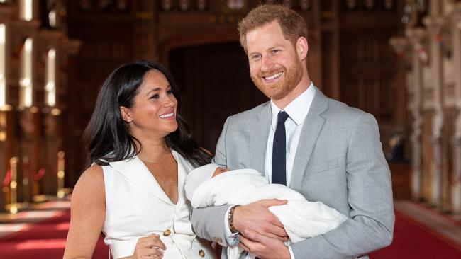 Meghan and Harry presented their son Archie to the world this week. Picture: Dominic Lipinski/Getty