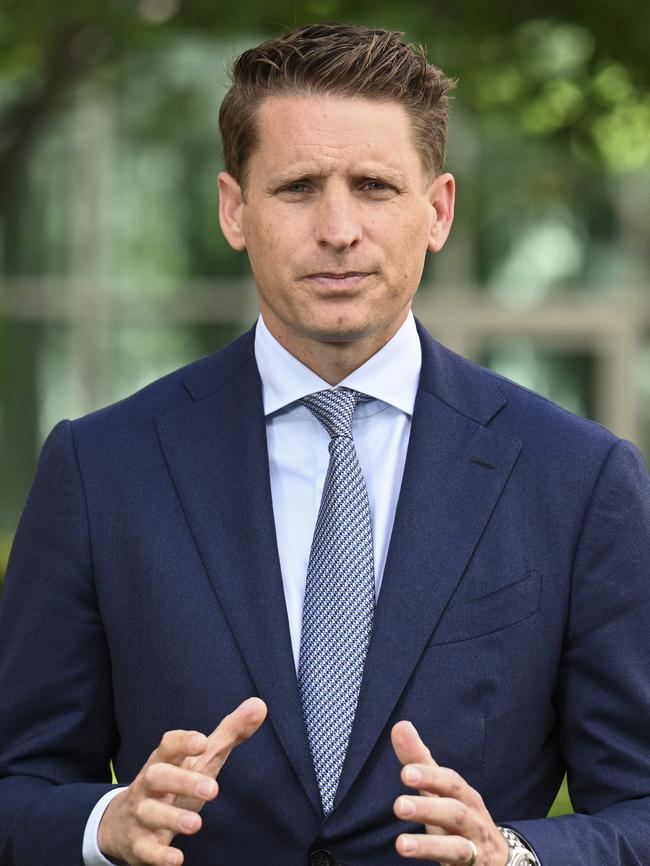 Opposition defence spokesman Andrew Hastie. Picture: NewsWire / Martin Ollman