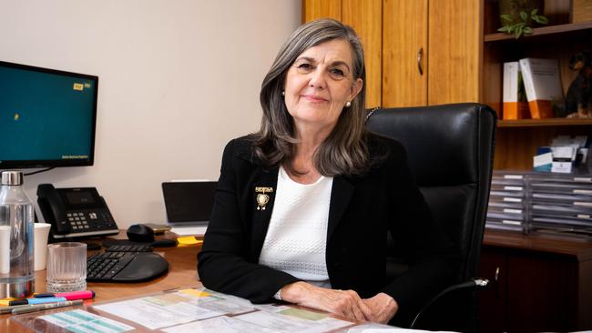 Clark Panagakos family law director Bev Clark has worked with thousands of clients over the past 35 years – and ‘given up thinking I’ve seen it all’. Picture: Morgan Sette