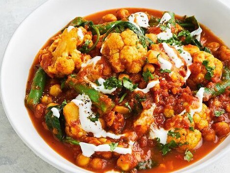 West African chickpea curry.