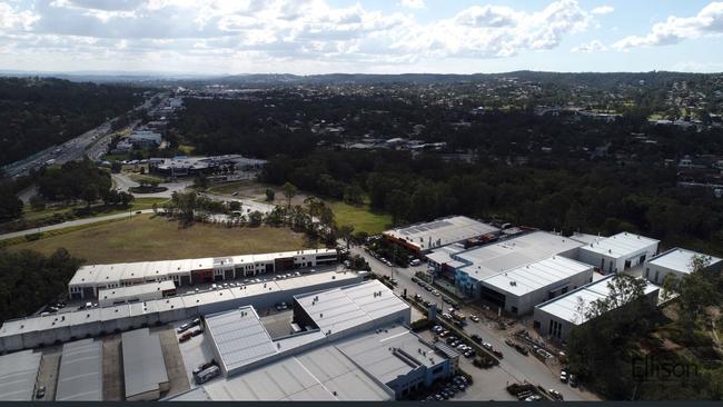 Cairns St, Loganholme, where there is a rise in industrial property.