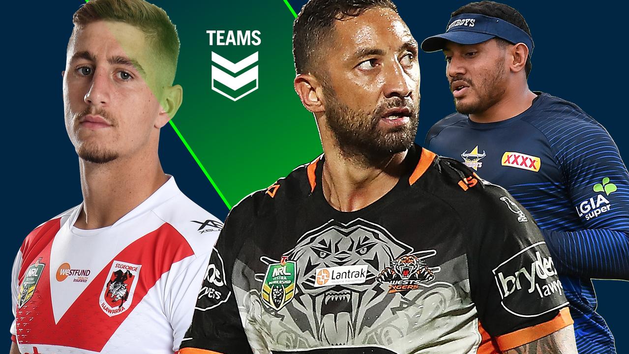 NRL team lists for Round 8.