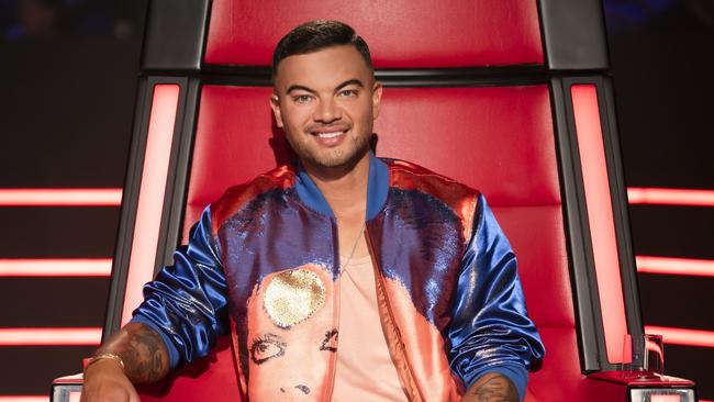 Guy Sebastian is a judge on The Voice Australia.