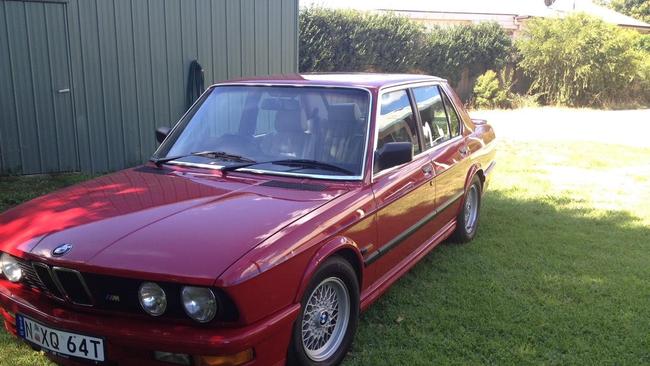 Red NSW Historic vehicle stolen from Cowra.