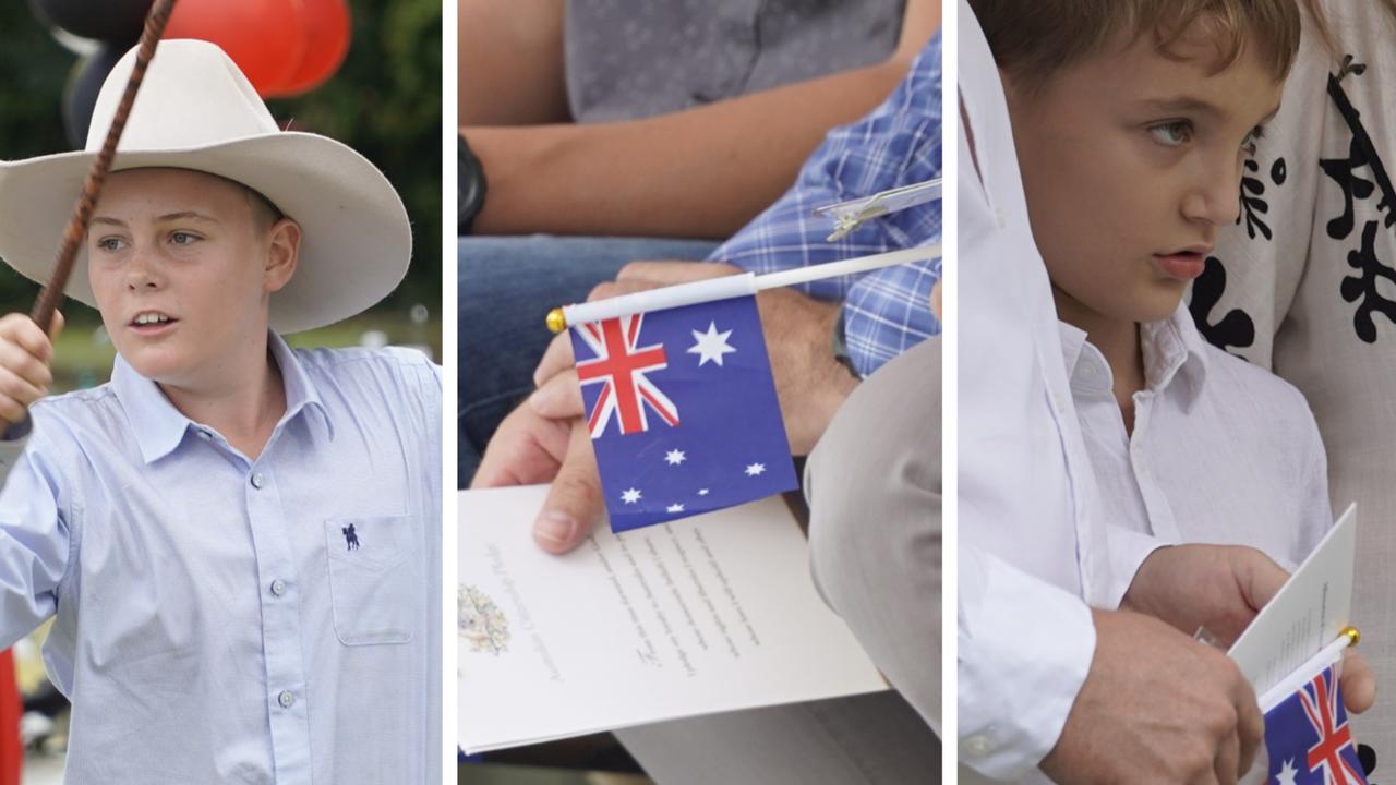 2024 Australia Day citizenship ceremony in Kingaroy.