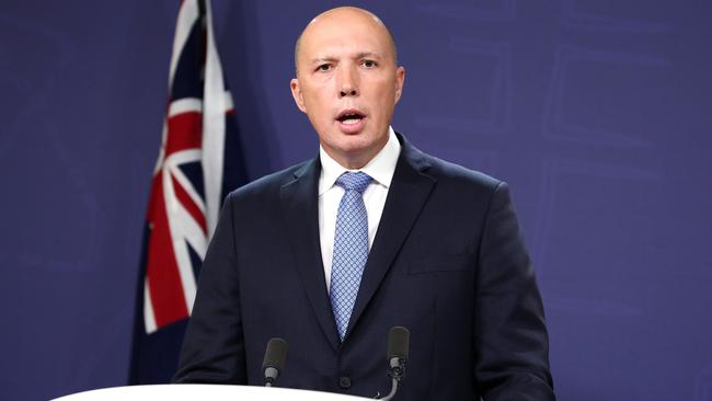 Peter Dutton provided an assurance the government would achieve the net zero by 2050 objective in a way that provided certainty for regional communities. Picture: Getty