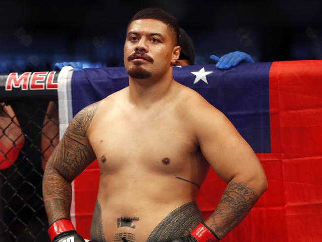 Justin Tafa will take on Juan Adams in UFC 247 in Texas. Picture: Sam Ruttyn