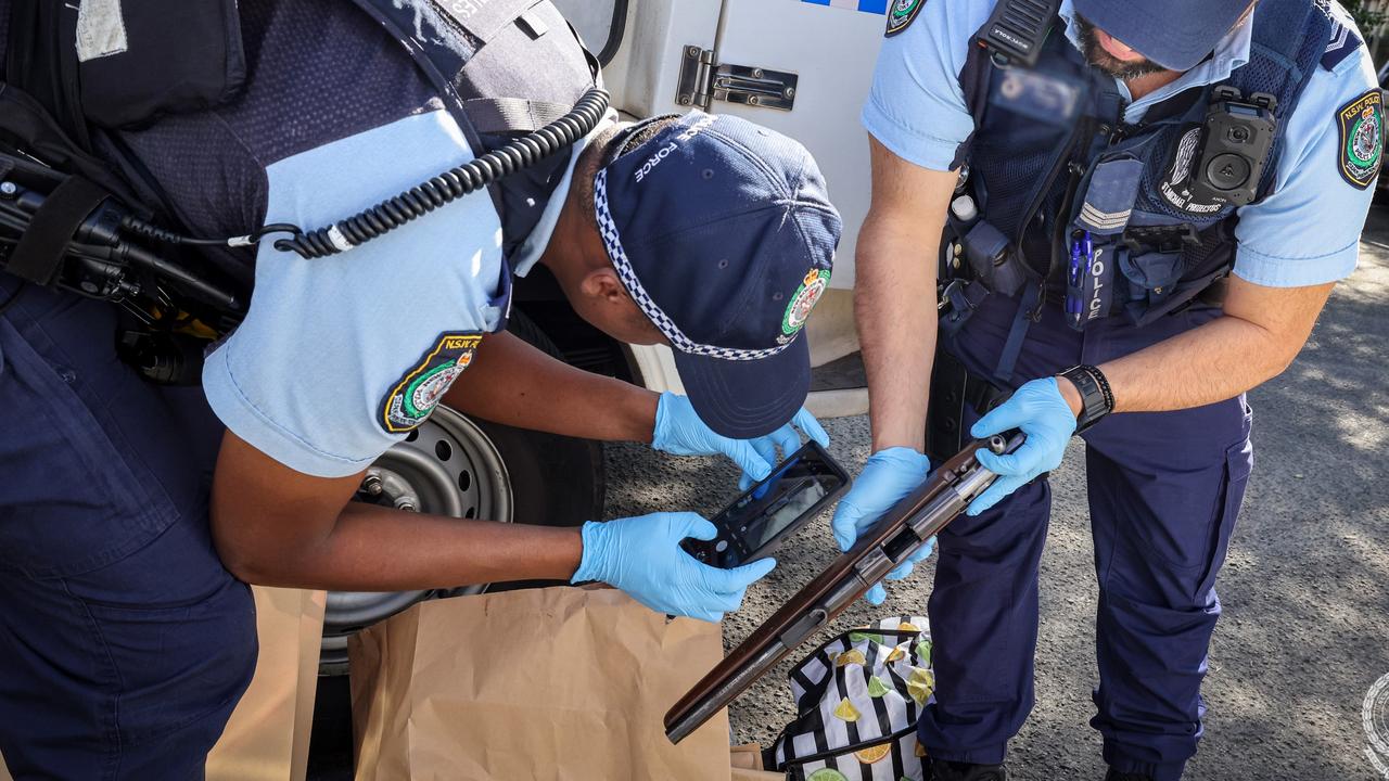 ‘Unconcious’ man found with rifle and balaclava in Sydney’s inner west