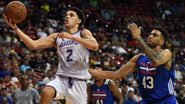 Bolden had an impressive Summer League, mixing it with the likes of LA Lakers rookie Lonzo Ball. Picture: Getty Images