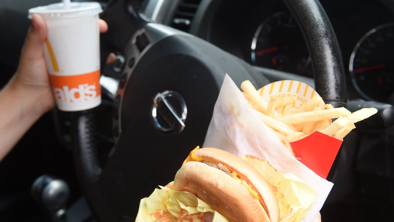 Plenty of people enjoy take-away behind the wheel.