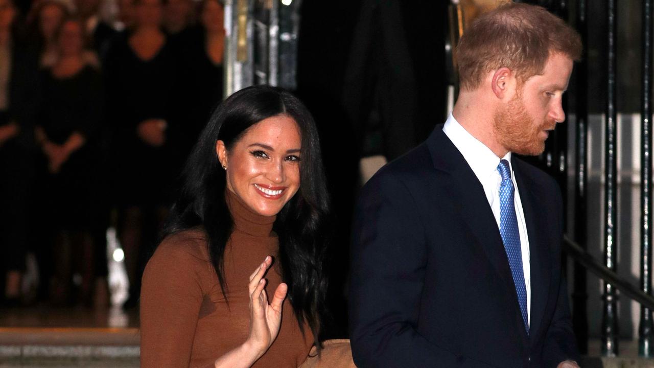 Britain's Prince Harry, Meghan are to step back as 'senior' royals. Picture: Adrian Dennis /AFP