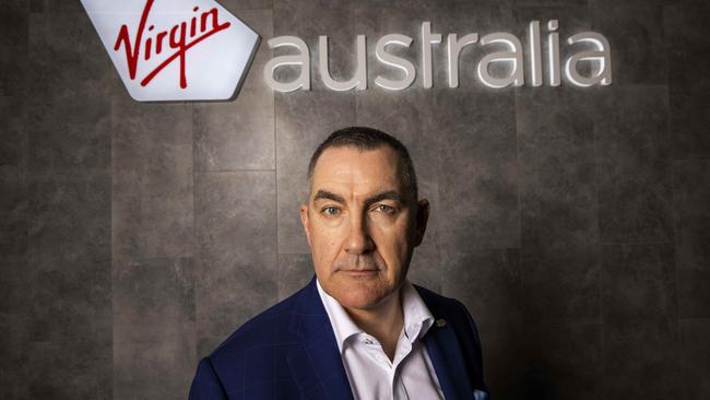 Virgin Australia chief executive Paul Scurrah. Picture: Glenn Hunt