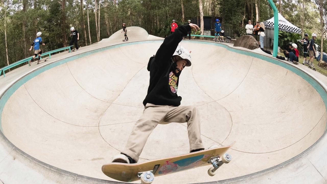 Skateboarder Nalu Fleming. Picture: Supplied