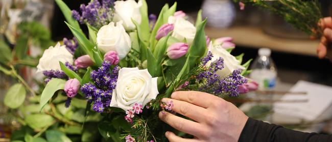 Flowers are a must. Picture: Scott Olson