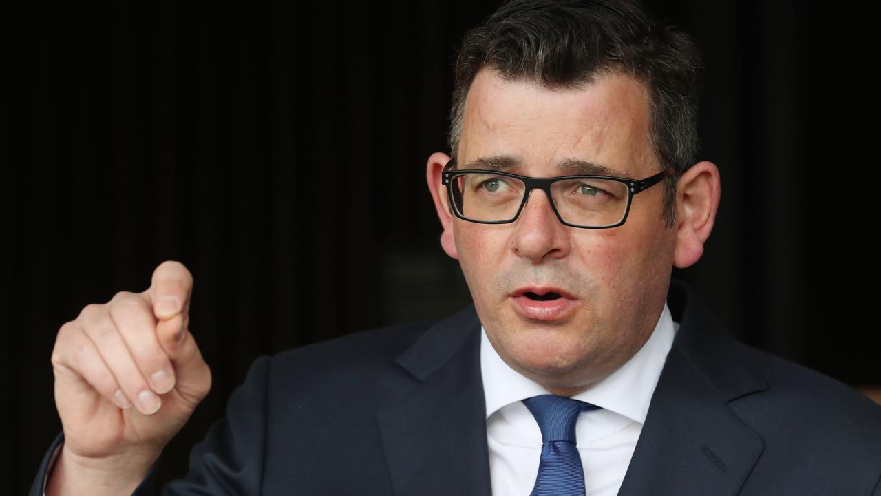 Victorian Premier Daniel Andrews says the government will deliver the road map. Picture: NCA NewsWire / David Crosling