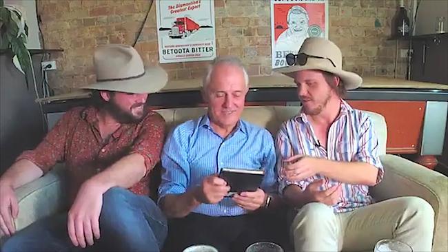 Malcolm Turnbull has a chat with the Betoota Advocate