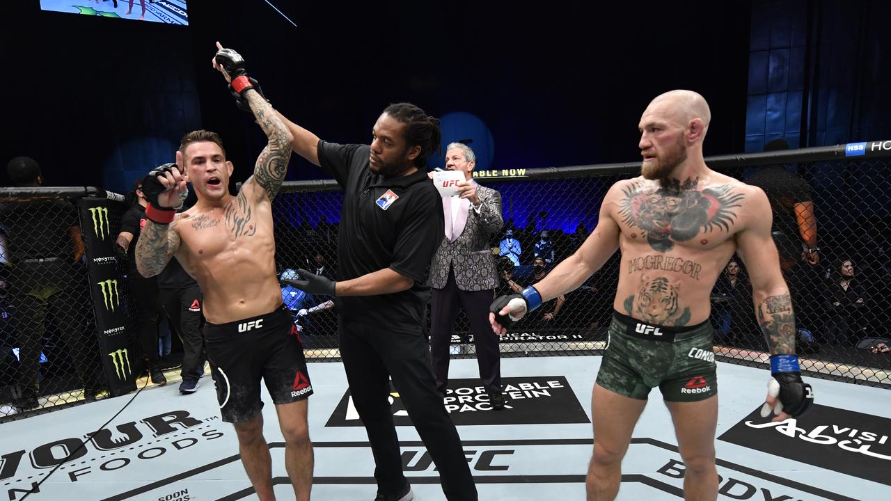 But the Cerrone win would be the last of his career. He returned a year later against Dustin Poirier but was knocked out for the first time. (Photo by Jeff Bottari/Zuffa LLC via Getty Images)