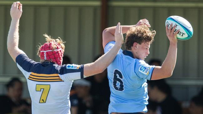 Action from the opening round of the competition. Picture: Rugby Australia