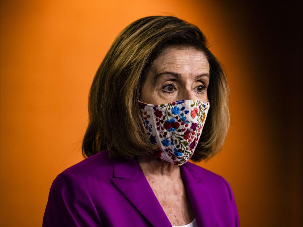 Speaker Nancy Pelosi says the House will proceed to impeachment. Picture: Samuel Corum/Getty Images/AFP