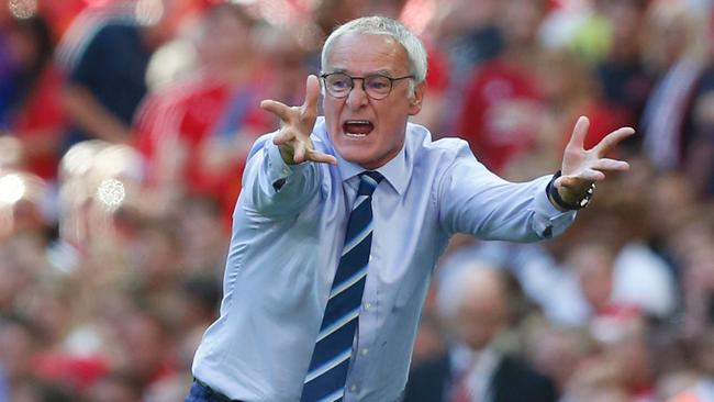 Leicester City's Italian manager Claudio Ranieri.