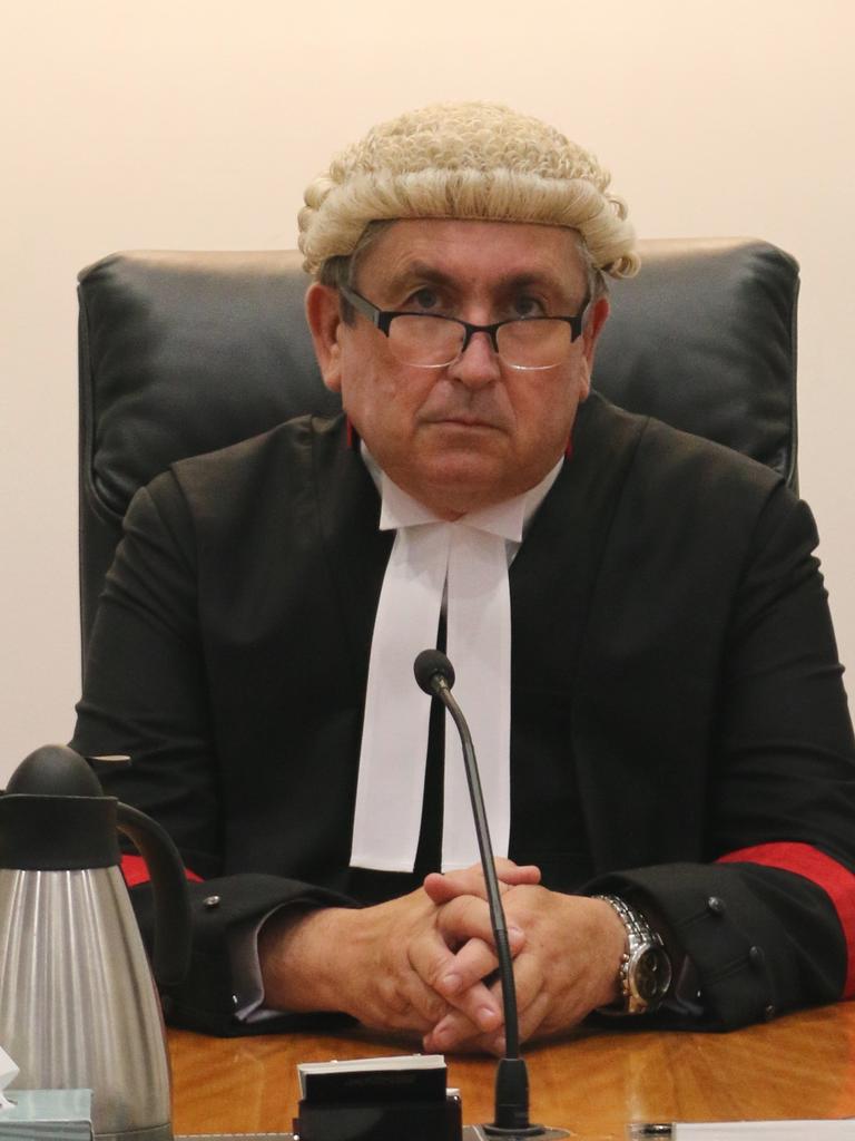 NT Supreme Court Justice John Burns. Picture: NT Courts