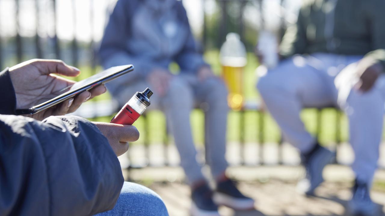 Children and young people are tapping into a readily accessible black market for vapes because of brazen ways vendors are bypassing laws. Picture: iStock