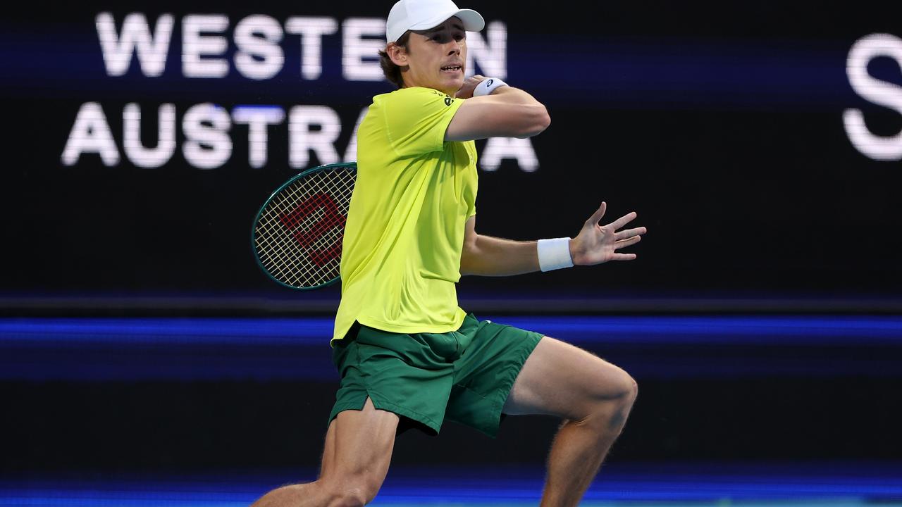 Alex de Minaur will lead the way for Australia at the United Cup. Picture: Paul Kane/Getty Images