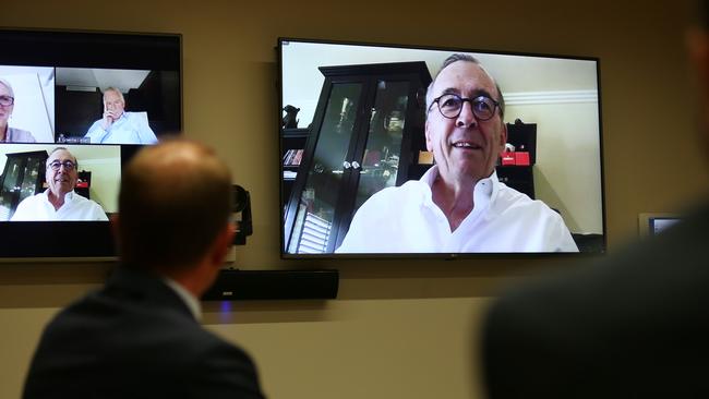 Queensland Sugar chair Guy Cowan addresses the round table of the Australian Institute of Company Directors. Picture: Britta Campion