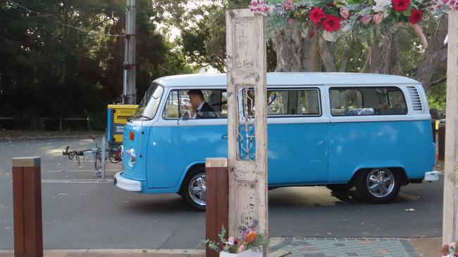 A kombi van at the Hervey Bay State High School formal.