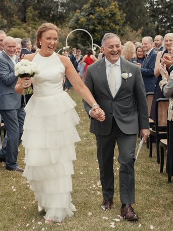 Don O’Rorke and new wife Katie McMillan.