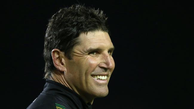 Incoming Bulldogs coach Trent Barrett has made contact with David Furner. Picture: Jason McCawley/Getty