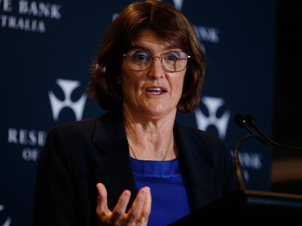 Reserve Bank governor Michele Bullock