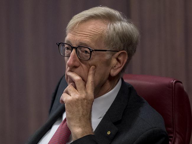 *Fairfax Pool Images* The Royal Commission into the Financial Services Industry. 12 February 2018. The Age News. Photo: Eddie Jim. ( The Commissioner Kenneth Hayne )